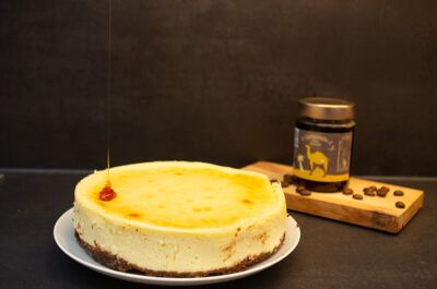 Kaffee Karamell Cheesecake