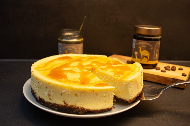 Kaffee-Karamell-Cheesecake à la Beanpower